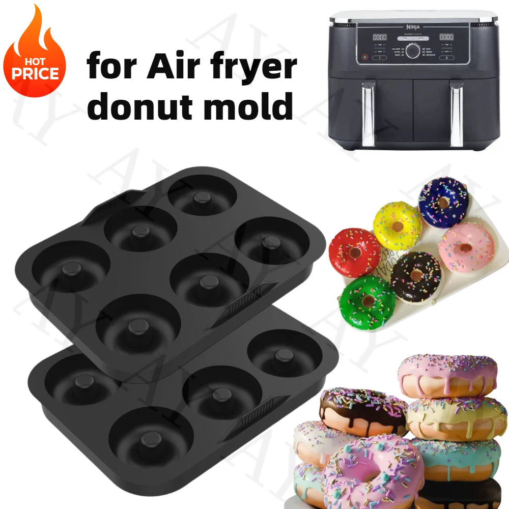Silikon Backform für Air Fryer Donuts - Einfach & Umweltfreundlich