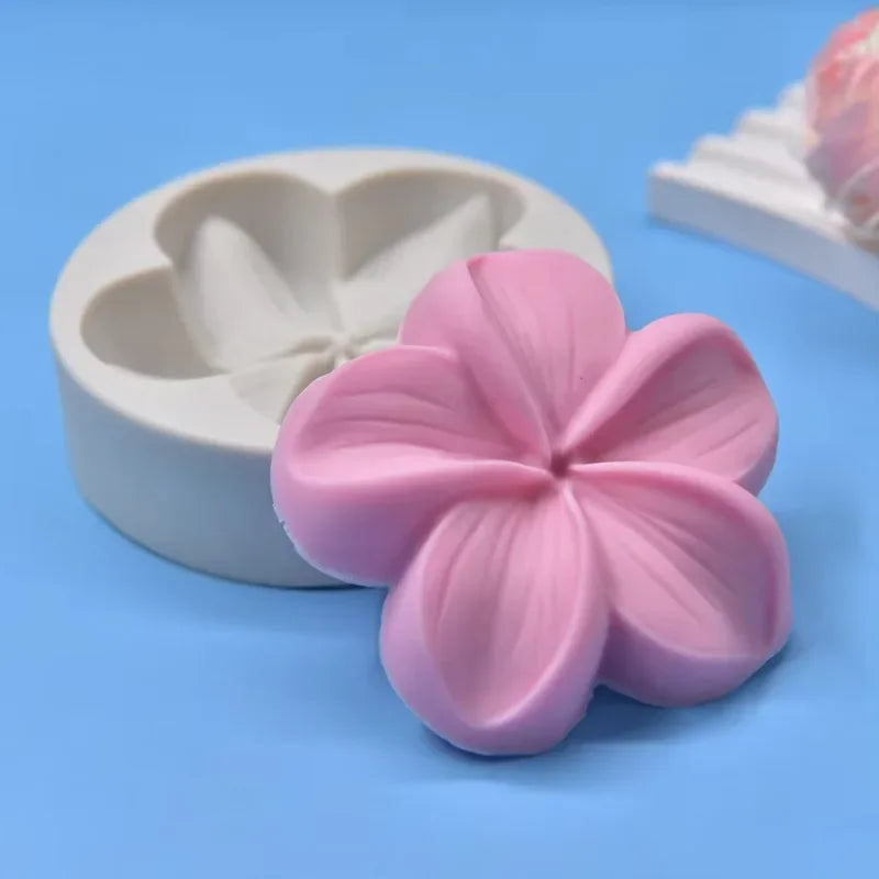 Silikon Blumenform mit 5 Blütenblättern – Wiederverwendbar - Umweltfreundlich
