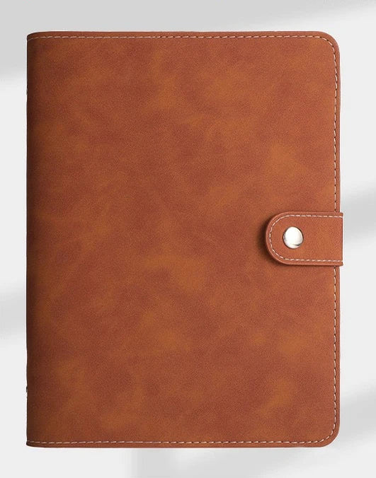 A5 A6 A7 PU Notizbuch Hülle DIY Ringbuch für Tagebuch Agenda Fotoalbum