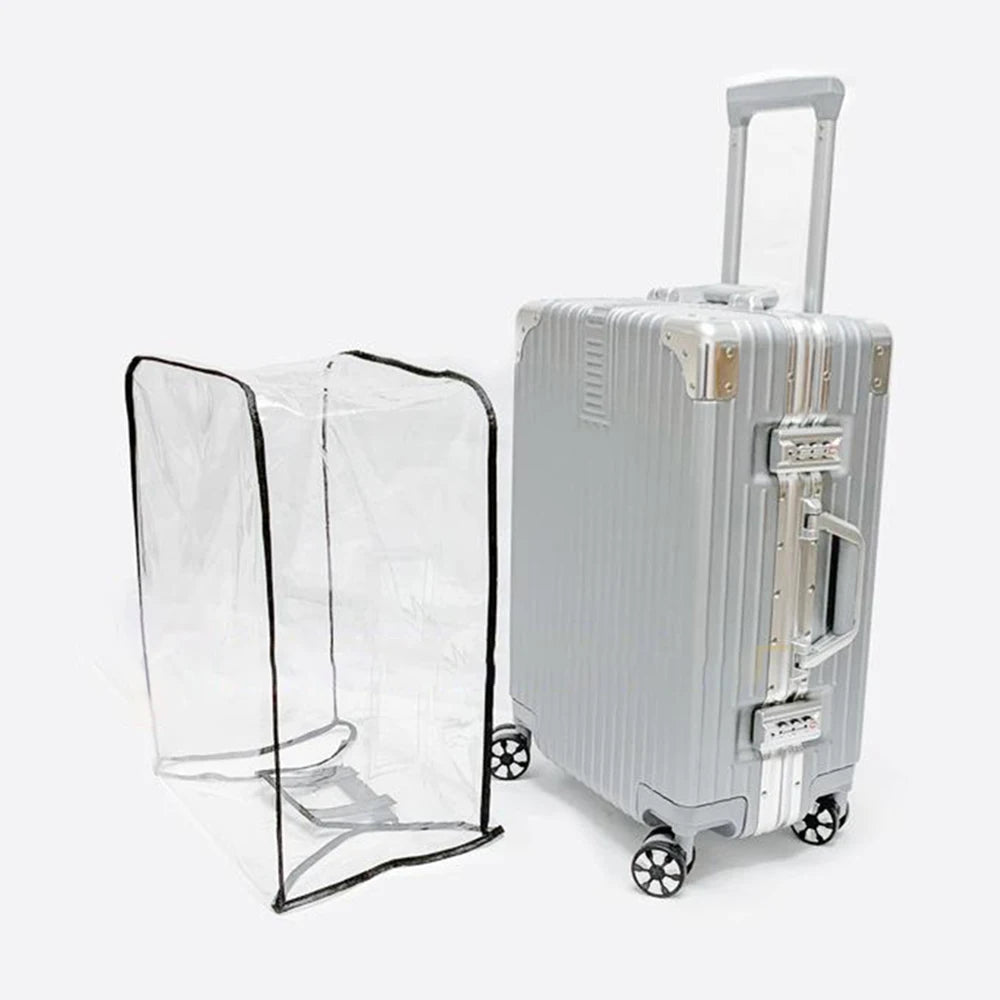 Transparente Gepäck Schutzhülle Wasserdicht Staubschutz Reise Zubehör