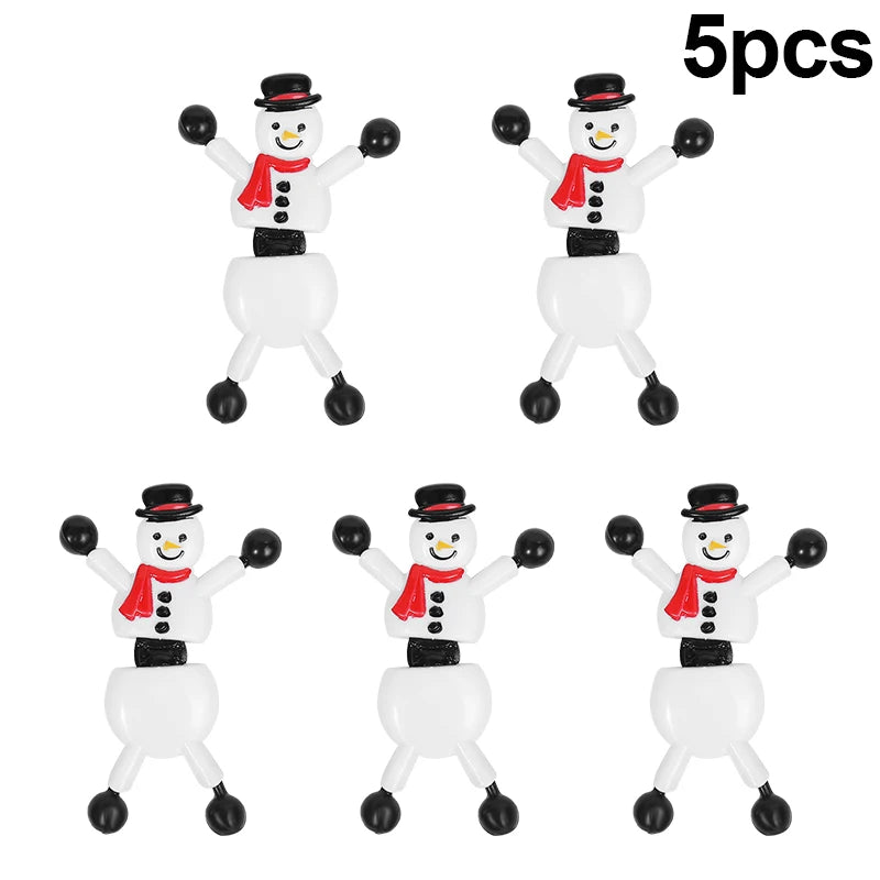 Süße Schneemann Spielfiguren als Weihnachtsgeschenk und Partyfüller
