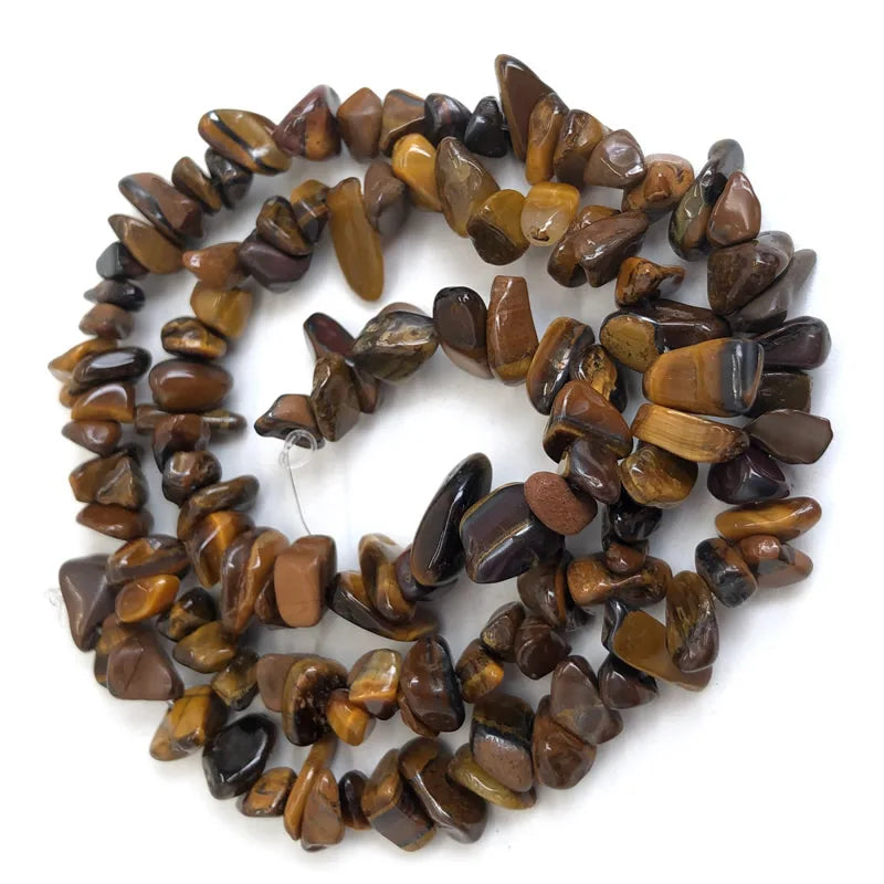 Natürliche unregelmäßige Kristallperlen 5-8mm für DIY Schmuck 16 Zoll