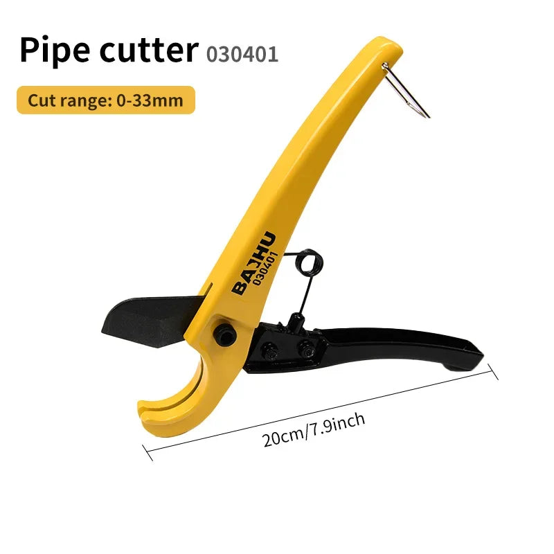 Rohrschneider für PVC, PU, PP, PE – 33 mm bis 63 mm – Handwerkzeug