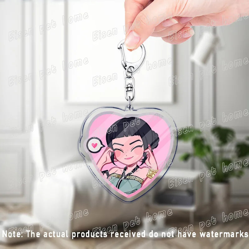 Stylischer Kpop Schlüsselanhänger für Fans und als Geschenk