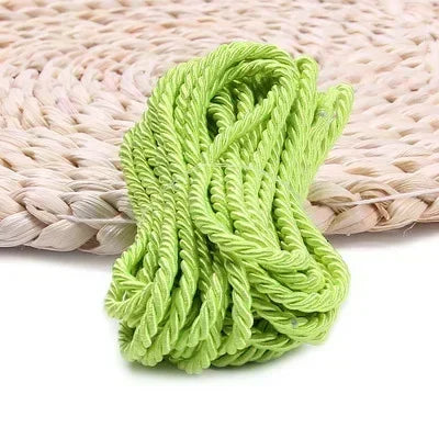 3mm Polyester Seil 3-Strang gedreht – DIY, Heimtextilien, Taschen, Deko Schnur