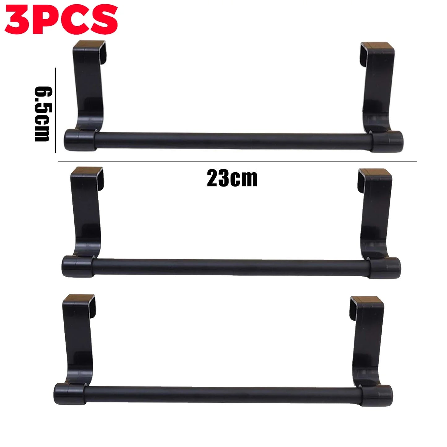 Edelstahl Tür Handtuchhalter für Küche Bad – Einzel oder 6er Set Aufhänger