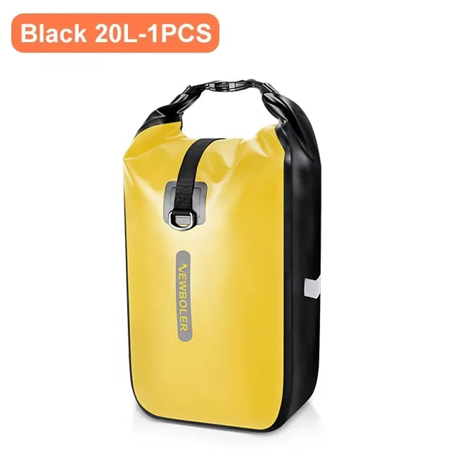 Wasserdichte Fahrrad Gabel Tasche 10L 20L Quick Release Sitz Stamm Tasche