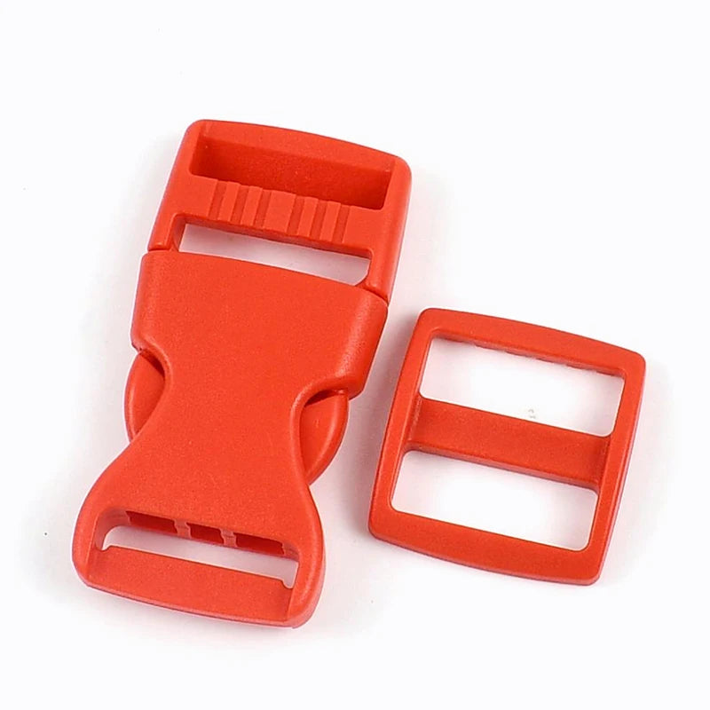 Vielseitige Kunststoff Schnallen & Karabinerhaken Sets – Größen wählbar