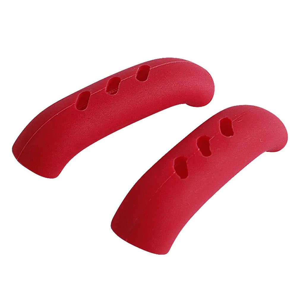 2er Set Silikon Hitzeschutz Griffabdeckung für Töpfe und Pfannen