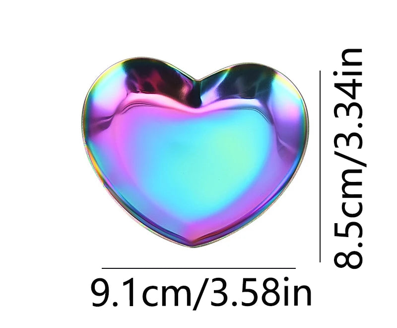 Edelstahl Tablett für Kosmetik und Schmuck – Modern & Praktisch-Yabubest - Home & More