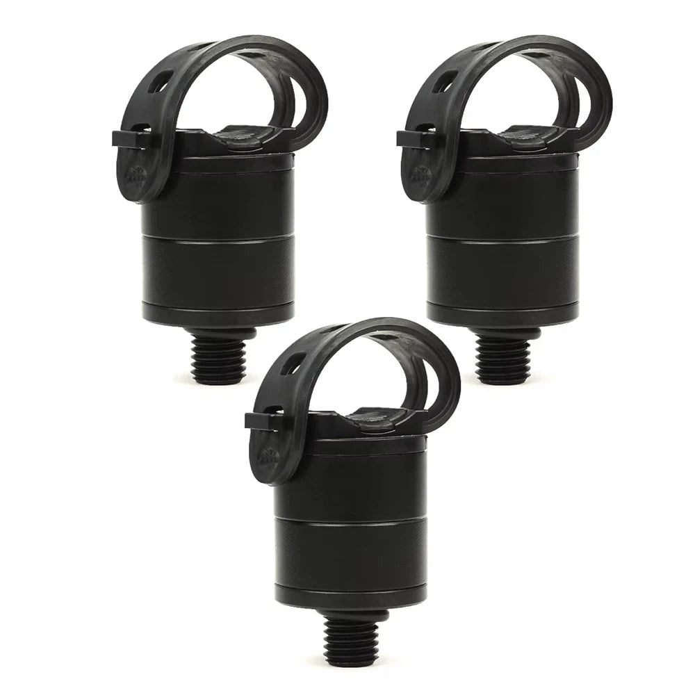 2x Schnellwechsel-Anschluss Karpfenangeln Aluminium Twist-Lock Adapter für Ruten