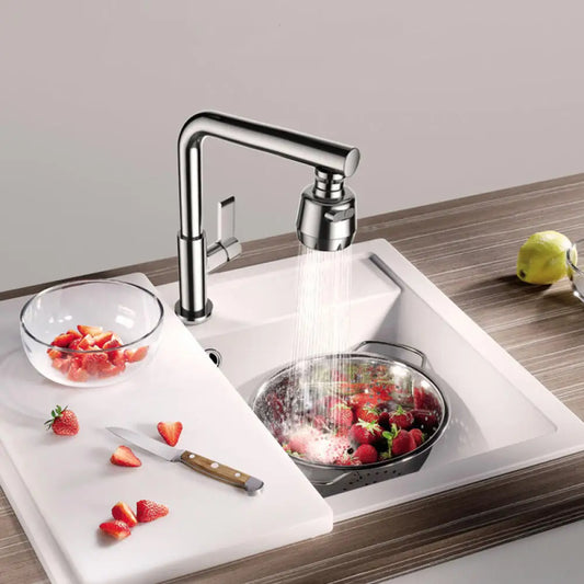 Universal Küchenarmatur Adapter mit 2/3 Modi und 360 Grad Drehung