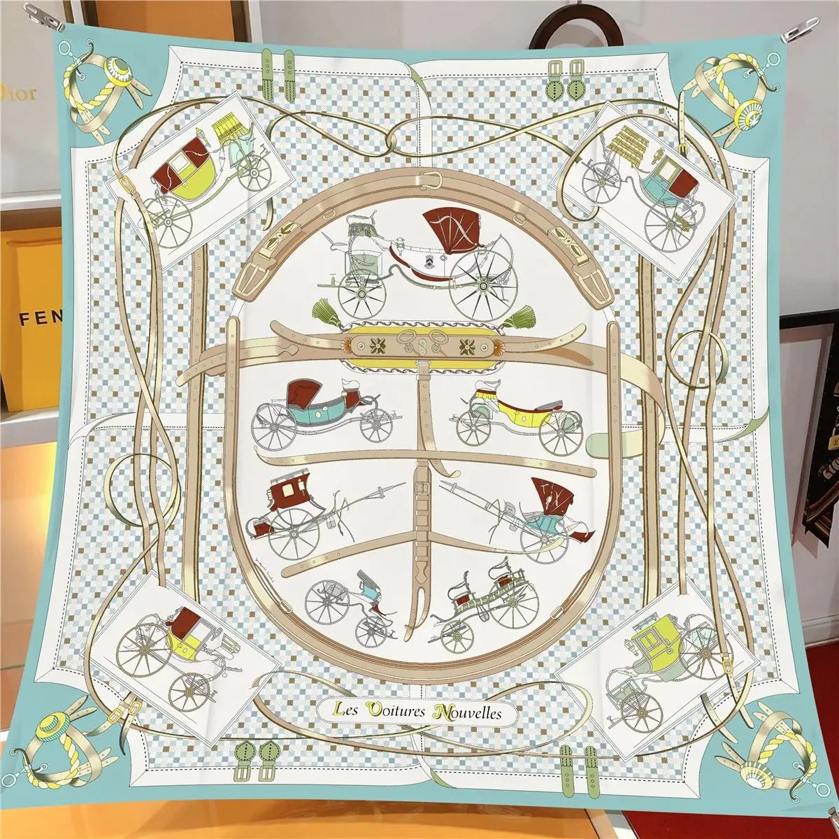 Stylisches bedrucktes Bandana Kopftuch Unisex vielseitig tragbar