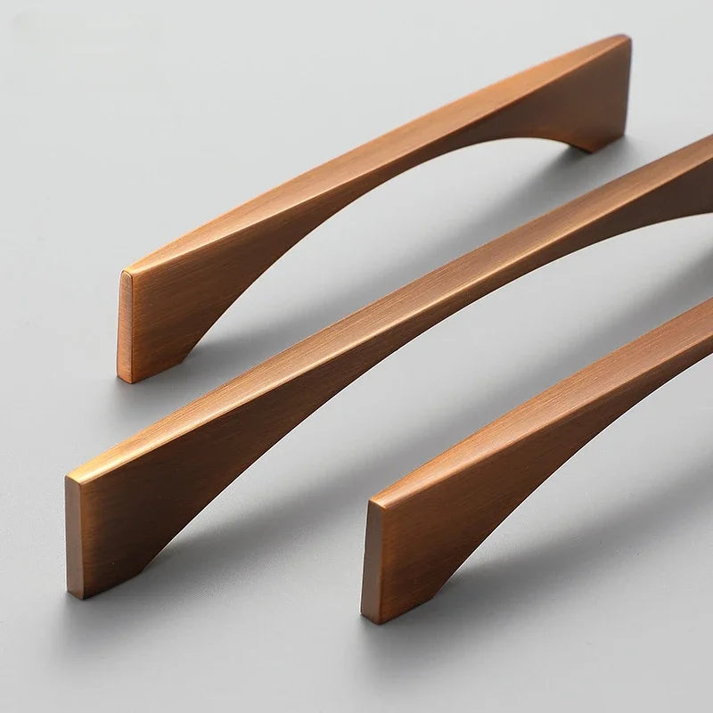 Antike Schrankgriffe aus Messing Zinklegierung für Möbel Küche Türen