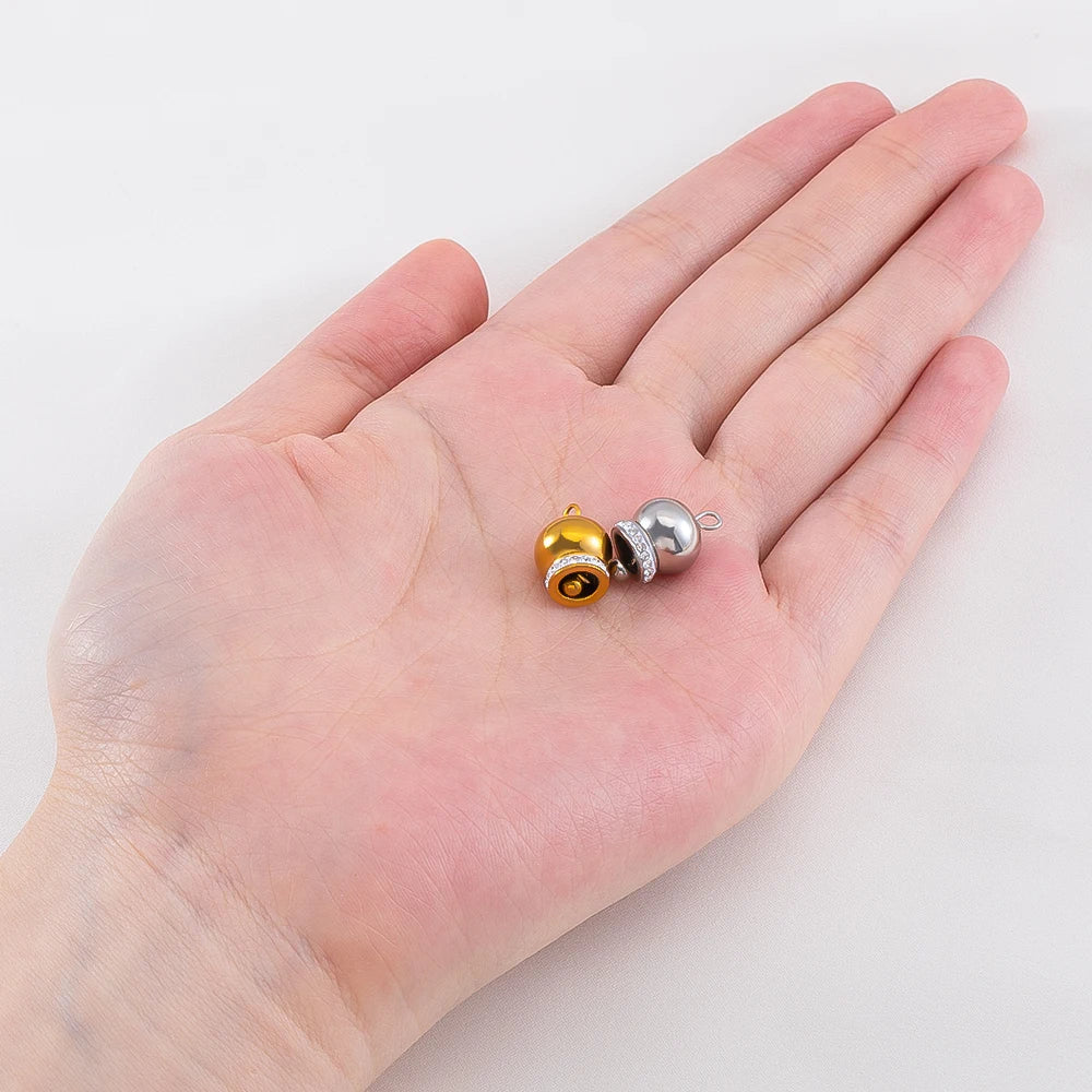 5 Stück Edelstahl Anhänger Gänseblümchen Herz Stern Glocke für Schmuck DIY-Yabubest - Home & More