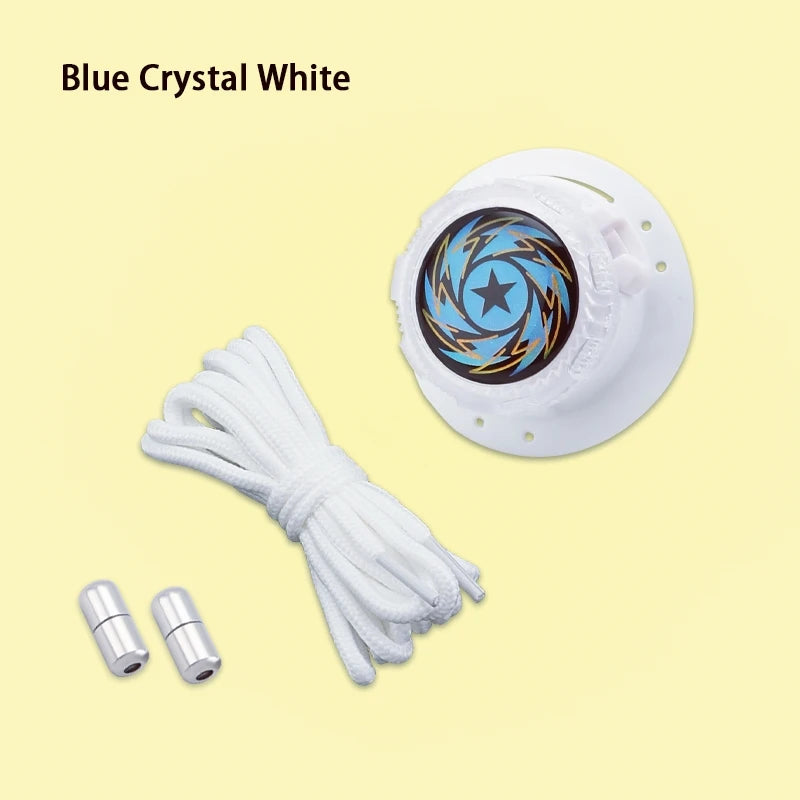 Automatische runde Schnürsenkel mit drehbarer Schnalle für Sneaker