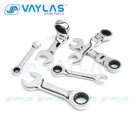 Mini Ratsche Werkzeug 6 19 mm mit doppeltem Ende und Flex Kopf