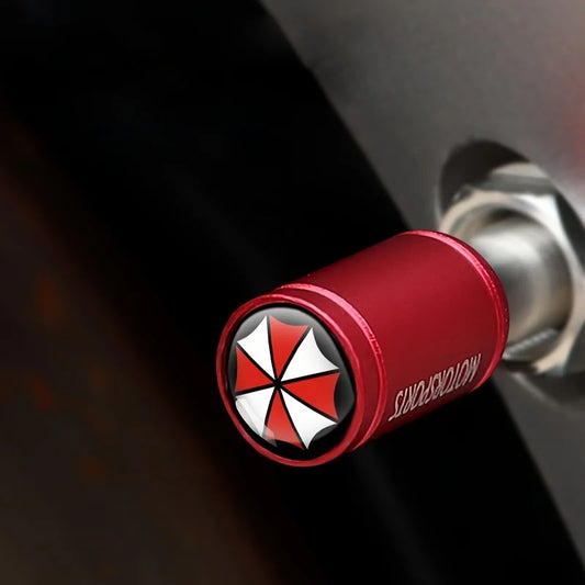 Aluminium Ventilkappen Set mit Rostschutz für Auto und Fahrrad