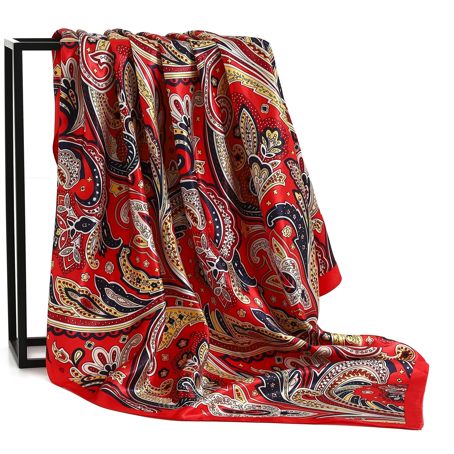 Stilvolles Polyester Halstuch für Damen - Vielseitiger Retro Look