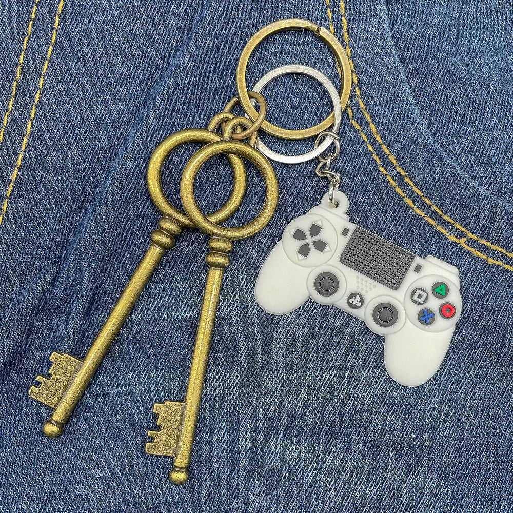 Cartoon Gamepad Schlüsselanhänger Spiel Controller Geschenk Kinder Party