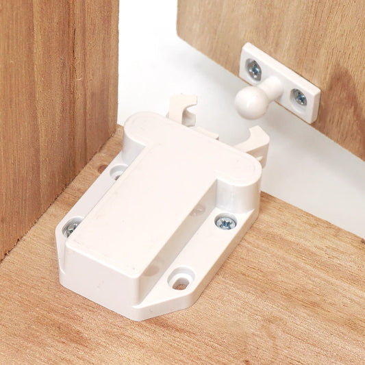 Touch-Riegel Set für grifflose Schranktüren – Push-to-Open Möbel Schranktür