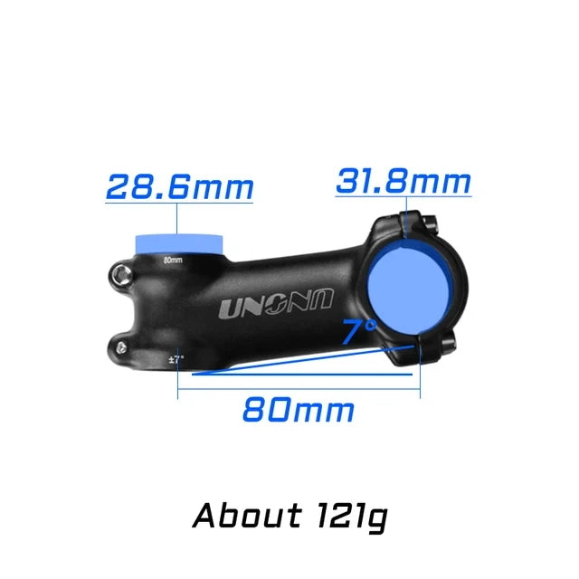 Ultraleichter MTB Fahrradvorbau Aluminium 31 8 mm Verschiedene Längen