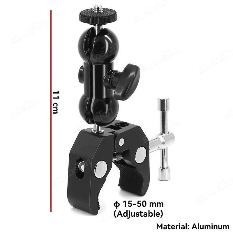 Action Kamera Halterung Fahrrad Motorrad Lenker Selfie Stick Einbeinstativ