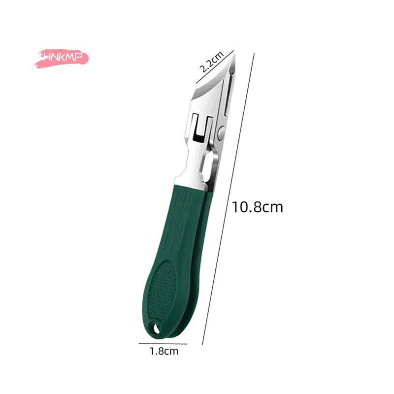 Gebogener Nagelknipser aus Edelstahl spritzwassergeschuetzt Nagelhautentferner-Yabubest - Home & More