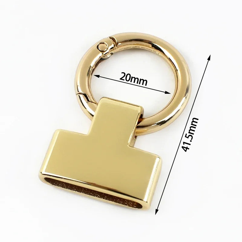 Metallschnallen O-Ring 20 25mm 2 5 10 Stück für Riemen Schlüsselanhänger