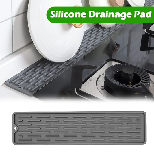 Rutschfeste Silikon Abtropfmatte für Küchen Arbeitsplatten und Bars