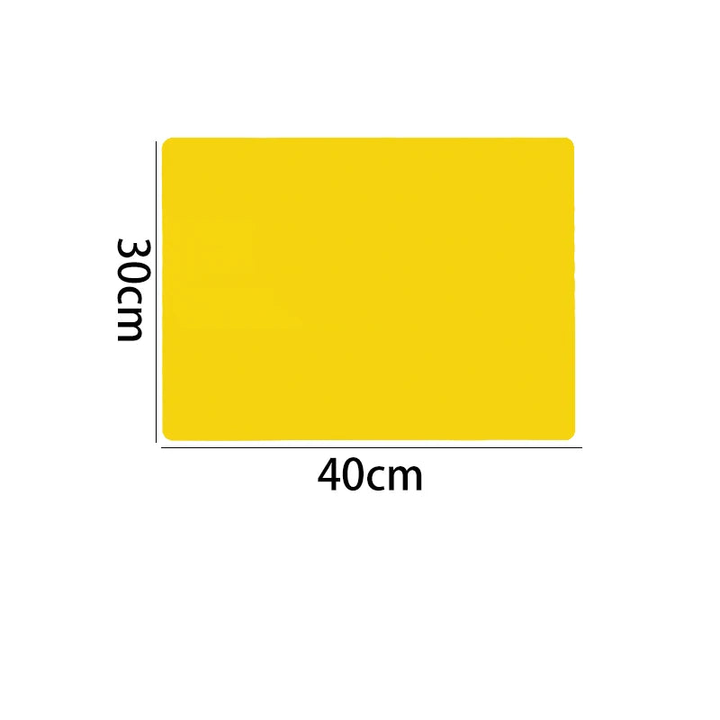 Große Silikonmatten in verschiedenen Farben für Küche Backen und Handwerk