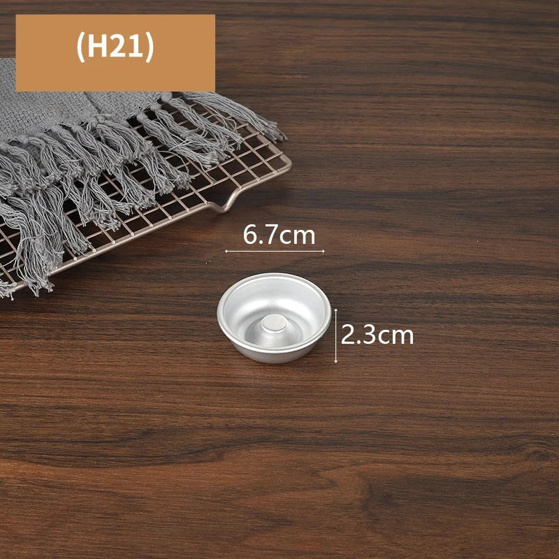 Vielseitige Aluminium Ring Backform für Donuts und Savarin