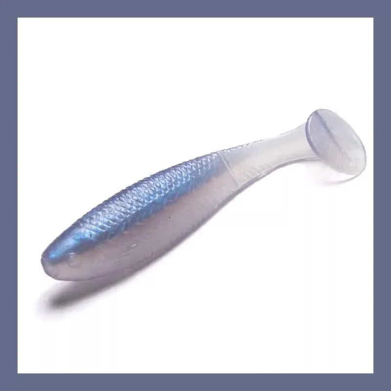 12er Set schwimmende weiche Köder 55 65mm für Süßwasser und Meerwasser