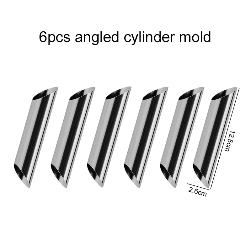 Edelstahl Backformen für knusprige Croissants und Desserts