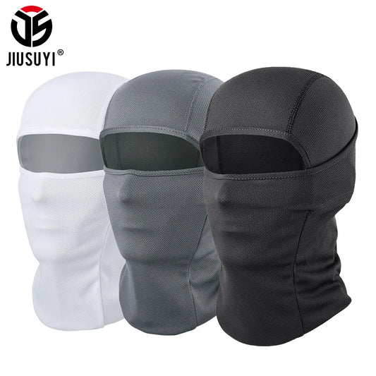 Atmungsaktive Sommer Sturmhaube Winddichte Vollgesichtsmaske Outdoor