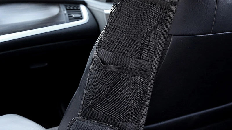 Universeller Seiten Organizer mit Netztasche und Reißverschluss für Auto