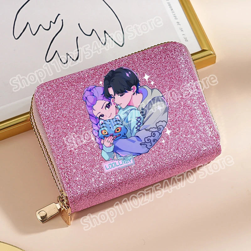 Kindgerechte Brieftasche mit Anime Design für sichere Aufbewahrung