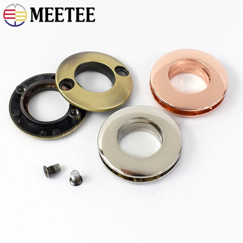 Metall Ösenschnallen mit Unterlegscheibe für Taschen und Bekleidung