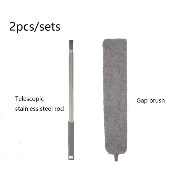 Mikrofaser Staubtuch mit ausziehbarem langen Stiel für Reinigung Zuhause