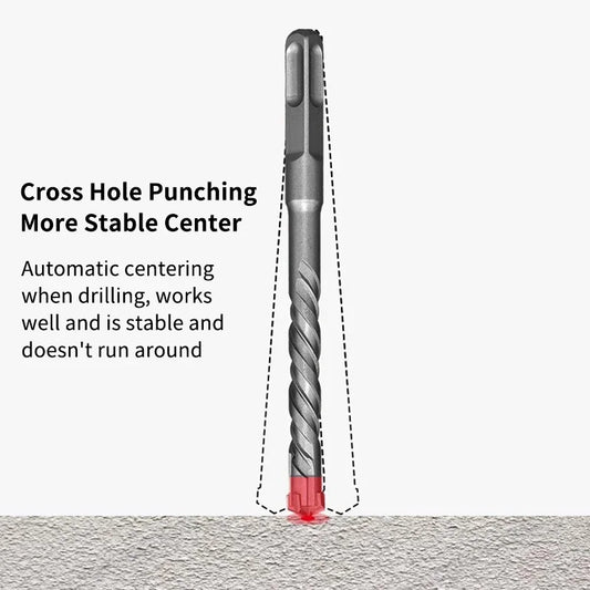 Elektro Hammerbohrer 160 mm SDS Plus für Mauerwerk und Beton