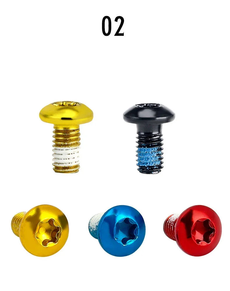 12x MTB Bremsscheibenschrauben M5x10mm Edelstahl – Sicher - langlebig