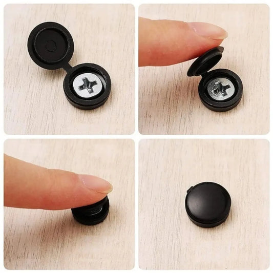 10 bis 100 Dekorative Schrauben Abdeckungen Nägel Muttern Caps Hardware