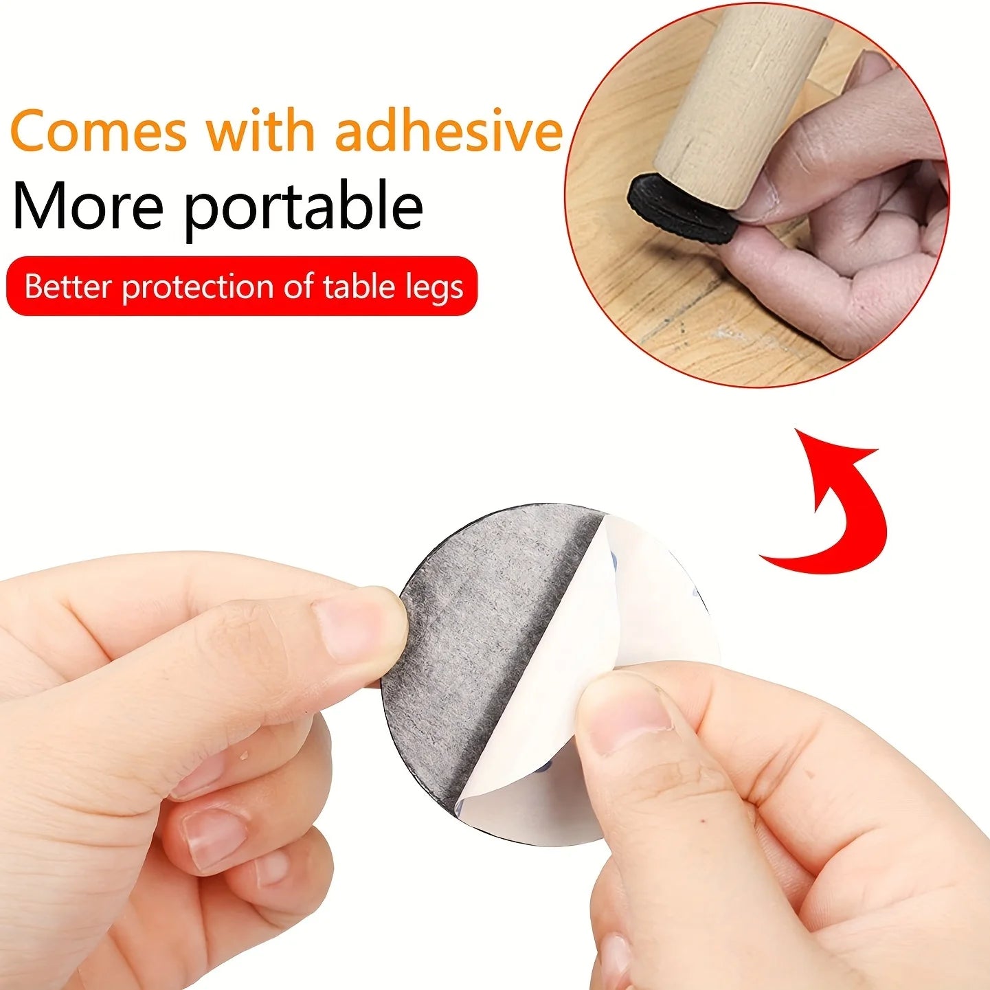 12 bis 180 Stück Möbel Stille Pads Anti-Rutsch Schutz Matten für Boden