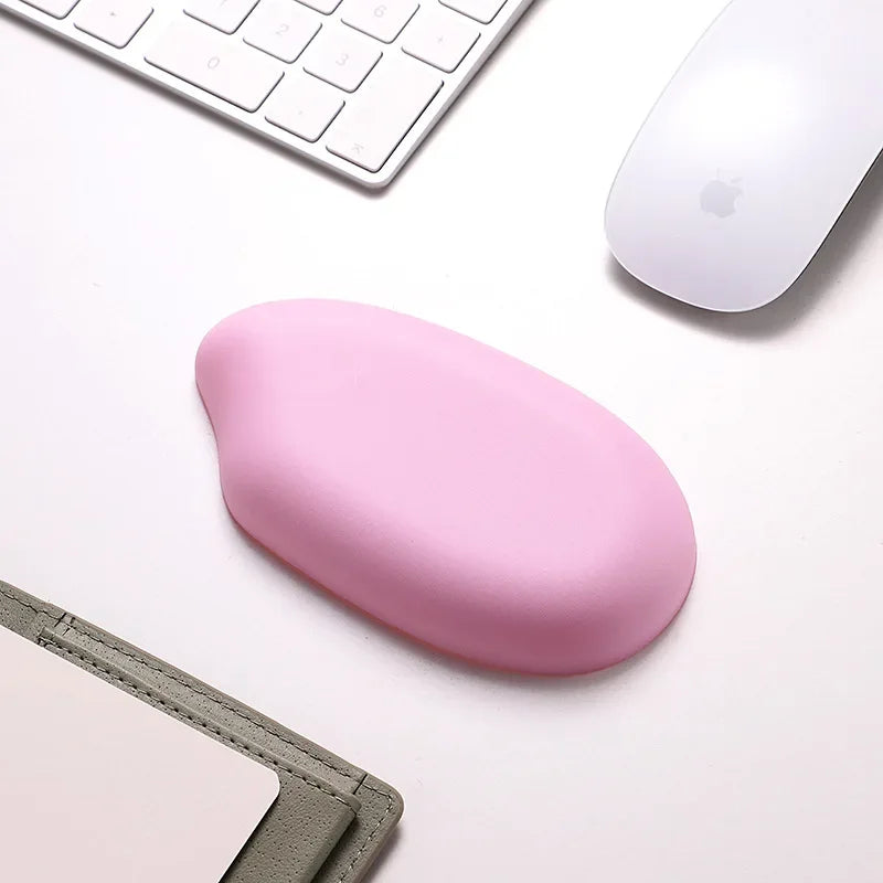 Kawaii Silikon Mauspad mit Handgelenkauflage ergonomisch 140x80x18 mm