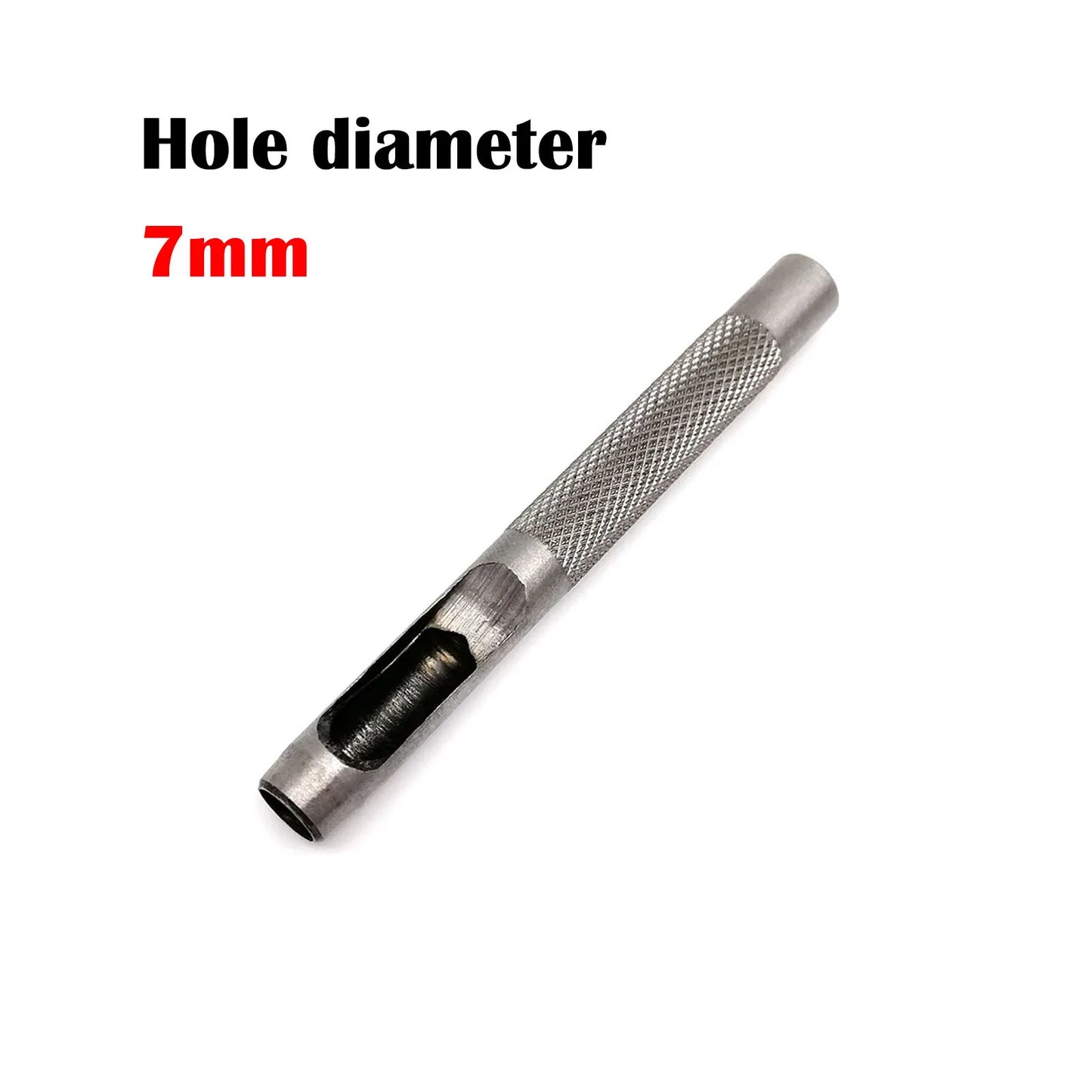 Vielseitiger runder Locher aus 45 Stahl für Lederhandwerk