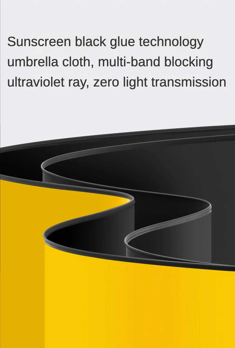 Robuster großer Automatik Regenschirm mit Windschutz und Sonnenschutz