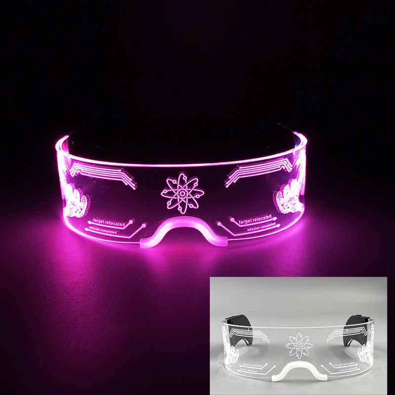 Leuchtende LED Brille für Partys Feste und besondere Anlässe