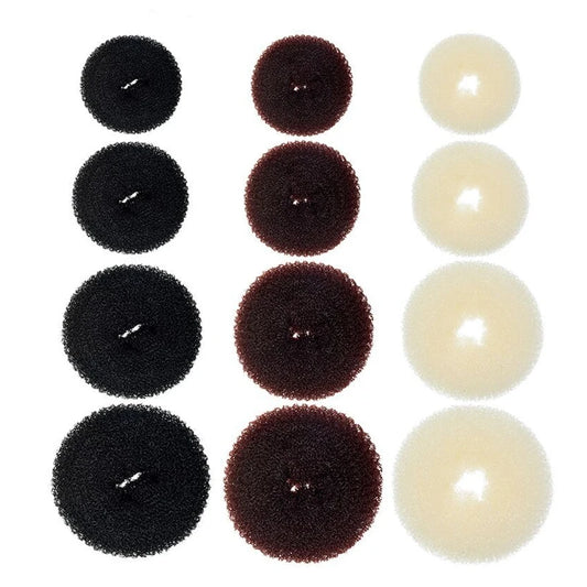 Magischer Haar Brötchen Donut für einfaches Styling in S, M, L und Wunschfarbe