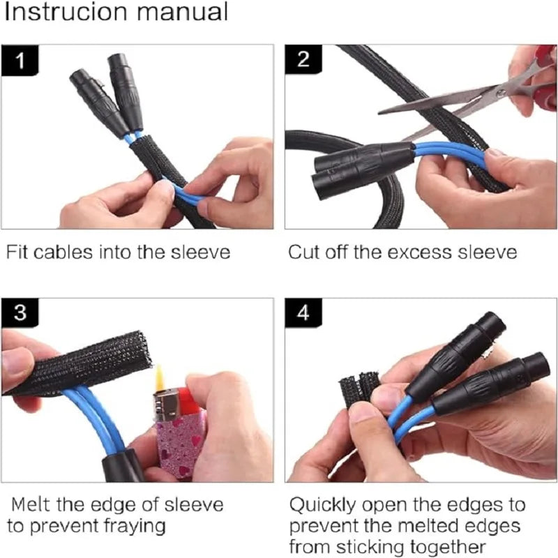 163er Set Kabel Organizer Kabelwickler flexible Clips für Büro