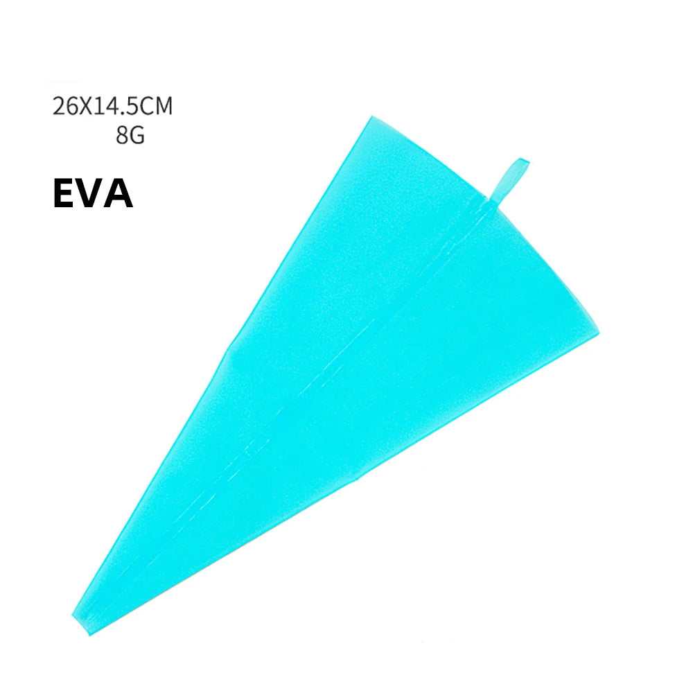 5 Größen Silikon Spritzbeutel wiederverwendbar für Kuchen Dekorieren-Yabubest - Home & More